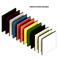 63-100-R MODULAR SOLUTIONS PVC PANEL 1/4" X 48" X 96", RED